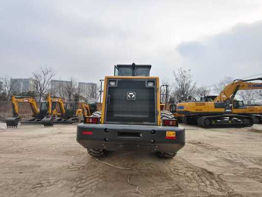 XCMG ZL50GN Máy tải bánh xe tải 5 tấn với công suất 162kW và bố trí chống bụi cho xây dựng