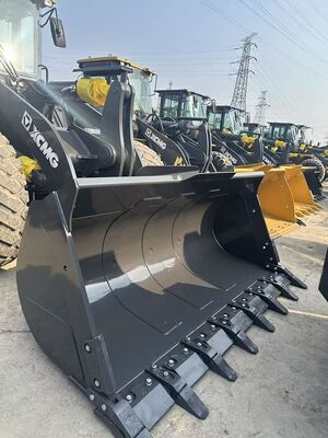 XCMG ZL50GN Máy tải bánh xe tải 5t với công suất 162kW và dung lượng xô 3m3 cho xây dựng đường bộ