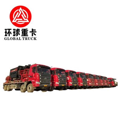2800HP Truck Phân hạch mỏ dầu với bơm bơm áp suất cao và cấu hình ổ 8 × 6 cho khoan dầu