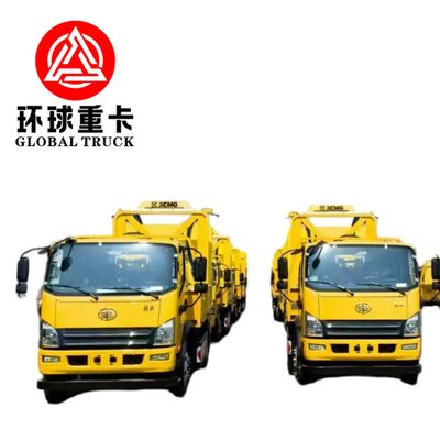 HOWO 4×2 350hp Diesel Crash Cushion Truck with Scissor Lift cho Nigeria An toàn đường bộ và bảo vệ khu vực xây dựng
