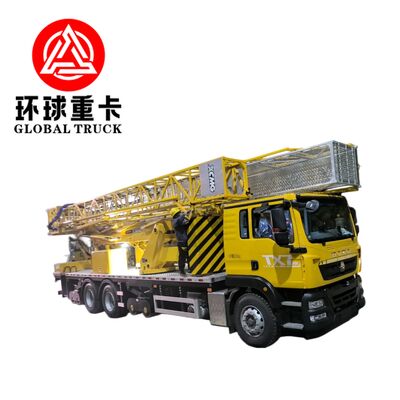 2026 Xe tải kiểm tra cầu tiêu chuẩn khí thải Euro 4/2/5/6 hoàn toàn mới với chiều cao làm việc 12m-20m và khung gầm 6x4 Howo