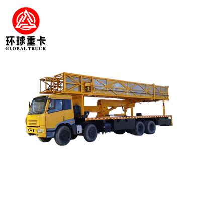 2026 Xe tải kiểm tra cầu tiêu chuẩn khí thải Euro 4/2/5/6 hoàn toàn mới với chiều cao làm việc 12m-20m và khung gầm 6x4 Howo
