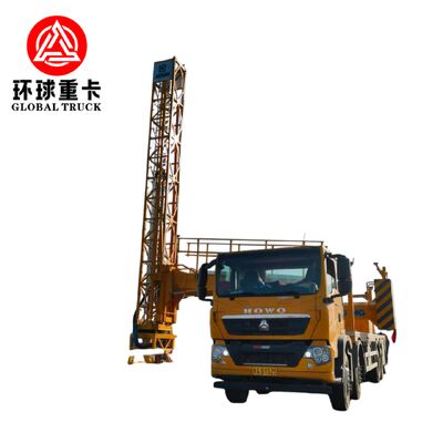 2026 Xe tải kiểm tra cầu tiêu chuẩn khí thải Euro 4/2/5/6 hoàn toàn mới với chiều cao làm việc 12m-20m và khung gầm 6x4 Howo