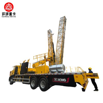 Xe tải kiểm tra cầu chuyên nghiệp với chiều cao làm việc 12m-20m Tiêu chuẩn khí thải Euro III và các thiết bị dẫn đường thủy lực để truy cập dưới cầu