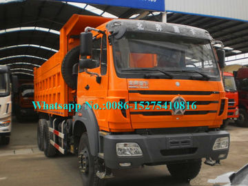 Weichai Động cơ 10 Wheel Dump Truck, ngắn Cab BEIBEN Dump Truck 6x4