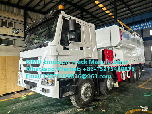 Camion de fabrication d'explosifs mobiles d'unité de fabrication d'explosifs d'émulsion de mélange et de chargement TREAD de qualité supérieure fabriqué en Chine 15/20/25/30Ton ANFO Bulk pour le service de dynamitage minier MMU en Mongolie, CONGO, RDC, Pérou, Ghana, Zimbabwe
