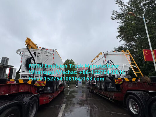 Xe tải Orica có sức nâng 15/20 tấn để pha trộn và đổ xăng emulsi tại chỗ, máy để tải chất nổ, công nghiệp khai thác mỏ, công trình nổ Kazakhstan Uzbekistan