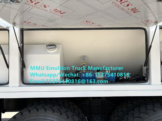 SHACMAN 20/25TON EMULSION LOADING TRUCK Đưa ra các chất nổ lớn dựa trên EMULSION vào các lỗ nổ ướt hoặc khô Nga, Kazakhstan, Uzbekistan, Indonesia, DR Congo, Zambia, Zimbabwe, Tanzania, Ghana,Guinea