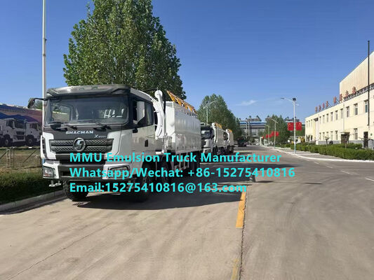 SHACMAN 20/25TON EMULSION LOADING TRUCK Đưa ra các chất nổ lớn dựa trên EMULSION vào các lỗ nổ ướt hoặc khô Nga, Kazakhstan, Uzbekistan, Indonesia, DR Congo, Zambia, Zimbabwe, Tanzania, Ghana,Guinea