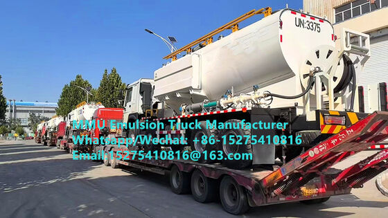 HOWO 20/25/30TON Nỗ lực pha trộn và nạp chất nổ Emulsion Bulk Explosives Truck Vehicle for wet or dry blastholes delivering high volumes of emulsion-based explosives Efficiently and safely