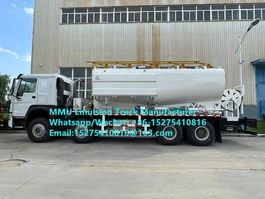 HOWO 20/25/30TON Nỗ lực pha trộn và nạp chất nổ Emulsion Bulk Explosives Truck Vehicle for wet or dry blastholes delivering high volumes of emulsion-based explosives Efficiently and safely