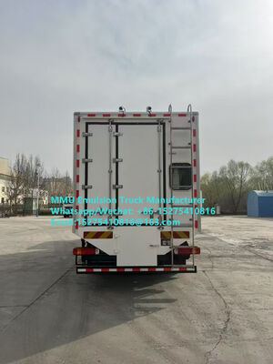 HOWO 20/25/30TON Nỗ lực pha trộn và nạp chất nổ Emulsion Bulk Explosives Truck Vehicle for wet or dry blastholes delivering high volumes of emulsion-based explosives Efficiently and safely