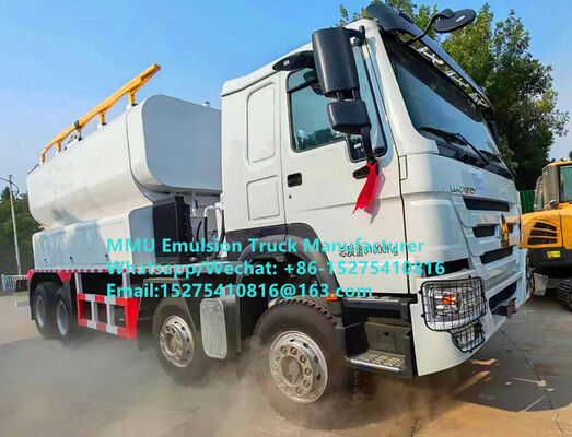 BRAND NEW HOWO 20/25TON MIXING AND CHARGING EMULSION BULKMASTER EXPLOSIVES VEHICLE FOR WET OR DRY BLASTHOLES for precision loading and real-time blast data Russia, Kazakhstan, Uzbekistan, Indonesia