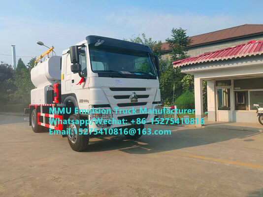 BRAND NEW HOWO 20/25TON MIXING AND CHARGING EMULSION BULKMASTER EXPLOSIVES VEHICLE FOR WET OR DRY BLASTHOLES for precision loading and real-time blast data Russia, Kazakhstan, Uzbekistan, Indonesia