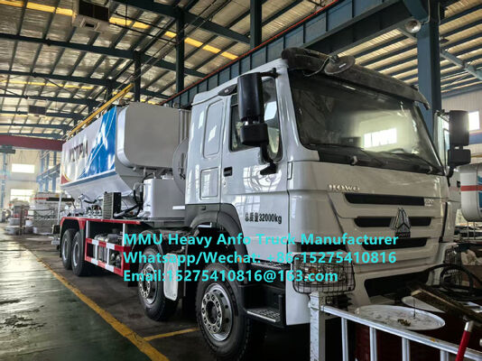 An toàn trộn và nạp chất nổ dầu amoniac nặng đa chức năng Xe tải 15/20/25Ton Emulsion nặng ANFO Xe tải MMU MEMU Nga/Kazakhstan/Uzbekistan/Indonesia/Guinea Dịch vụ thổi mỏ