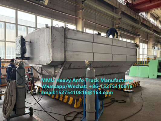 An toàn trộn và nạp chất nổ dầu amoniac nặng đa chức năng Xe tải 15/20/25Ton Emulsion nặng ANFO Xe tải MMU MEMU Nga/Kazakhstan/Uzbekistan/Indonesia/Guinea Dịch vụ thổi mỏ