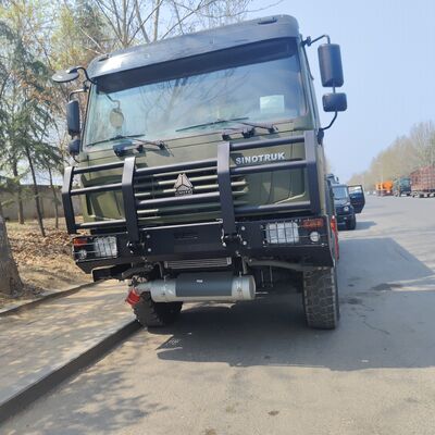 HOWO 6x6 Fuel Tank Truck with 20,000 Liters Capacity and 371HP Turbocharged Diesel Engine for Zambia Mining Operations