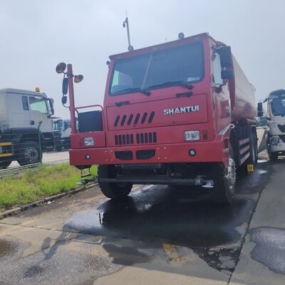 Heavy Duty Shantui 6×4 Mining Water Sprinkler Truck with 20T Payload and Carbon Steel Tank