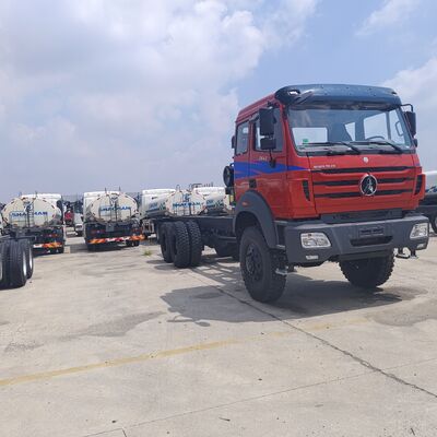 BEIBEN 2648 6 × 4 xe tải kéo hạng nặng với động cơ 480HP WEICHAI và khung gầm công nghệ Mercedes-Benz