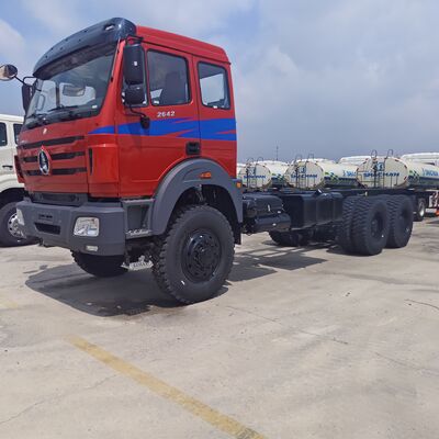 BEIBEN 2638 6 × 4 xe tải kéo hạng nặng với động cơ WEICHAI 380HP và khung gầm công nghệ Mercedes-Benz