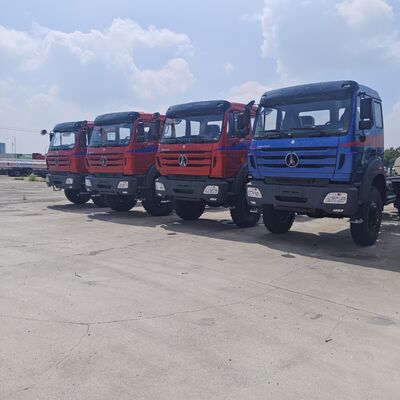 BEIBEN 2638 6 × 4 xe tải kéo hạng nặng với động cơ WEICHAI 380HP và khung gầm công nghệ Mercedes-Benz