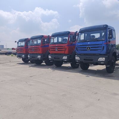 BEIBEN 2638 6 × 4 xe tải kéo hạng nặng với động cơ WEICHAI 380HP và khung gầm công nghệ Mercedes-Benz