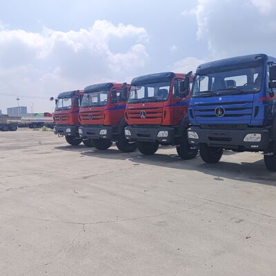 BEIBEN 2638 4 × 4 Heavy Duty Off-Road Dump Truck với động cơ WEICHAI 380HP và khung gầm công nghệ Mercedes-Benz cho khai thác mỏ