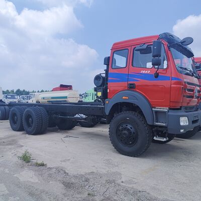 BEIBEN 2638 6 × 6 Heavy Duty Mining Dump Truck với động cơ WEICHAI 380HP và tải trọng 30-35 tấn cho khai thác ngoài đường