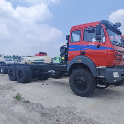 BEIBEN 2642 6 × 4 xe tải đổ rác hạng nặng với động cơ WEICHAI 420HP và tải trọng 25-35 tấn cho khai thác mỏ và xây dựng