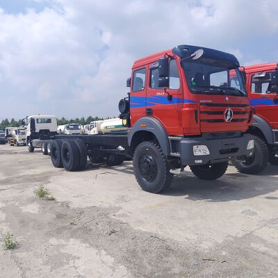 Xe tải tự đổ khai thác BEIBEN 2642 6 × 6 với động cơ WEICHAI 420 mã lực và tải trọng 30-40 tấn để khai thác hạng nặng