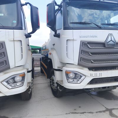 HOWO NX 6×4 CNG Fuel Tank Truck với động cơ 400HP và tải trọng 20T cho vận chuyển diesel và xăng