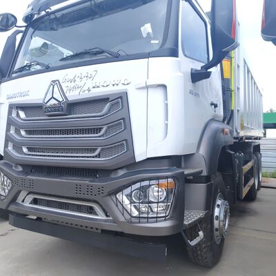 HOWO NX 6 × 4 xe tải khai thác mỏ với động cơ 400HP và thân xe đổ U hình U cho vận chuyển hạng nặng