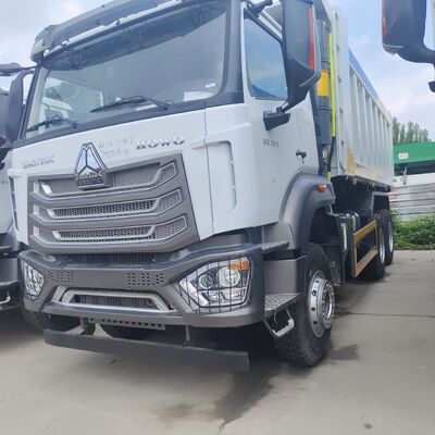 HOWO NX 6 × 4 xe tải khai thác mỏ với động cơ 400HP và thân xe đổ U hình U cho vận chuyển hạng nặng