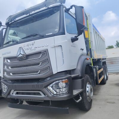 HOWO NX 6 × 4 Heavy Duty Dump Truck với động cơ 400HP và cơ thể dump 25CBM cho khai thác mỏ và xây dựng