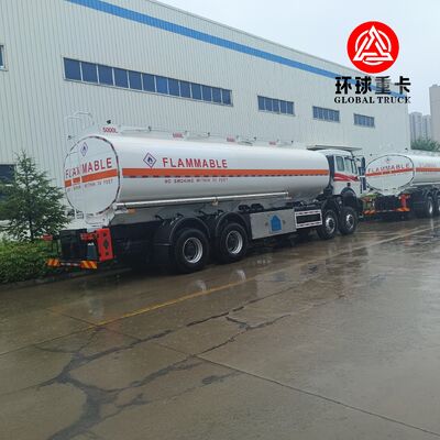Xe bồn chở nhiên liệu hạng nặng Beiben 8x8 35000L cho hoạt động khai thác mỏ ở Congo