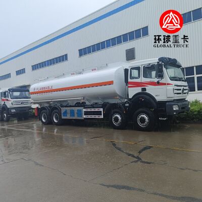 Beiben 8×8 35.000L Xe tải cung cấp nhiên liệu địa hình hạng nặng cho khai thác mỏ Congo