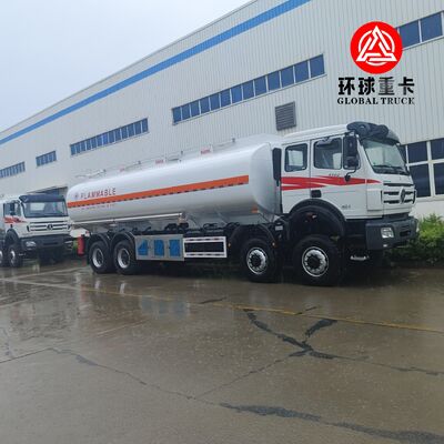 Beiben 8×8 35.000L Xe tải cung cấp nhiên liệu địa hình hạng nặng cho khai thác mỏ Congo
