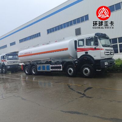 Beiben 8x8 35,000L xe tải xe tăng dầu công suất nặng xe tải xe tăng nhiên liệu cho các dự án khai thác mỏ Congo