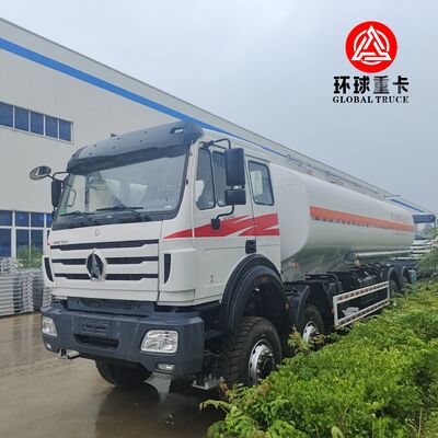 Xe bồn chở nhiên liệu hạng nặng địa hình Beiben 8x8 35.000L dành cho khai thác mỏ Congo