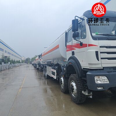 Beiben 8x8 35000L Fuel Tank Truck Heavy Duty Off Road Diesel Tanker Truck cho khai thác mỏ Congo