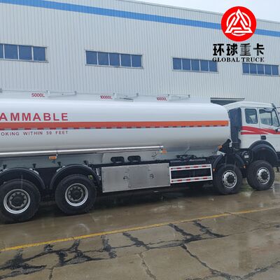 Xe bồn chở nhiên liệu hạng nặng địa hình Beiben 8x8 35.000L dành cho khai thác mỏ Congo