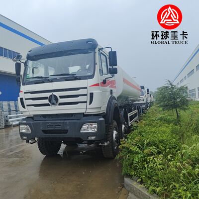 Beiben 8x8 35000L Tank Tank Truck Heavy Duty Diesel Tanker Truck cho Dự án khai thác mỏ Congo