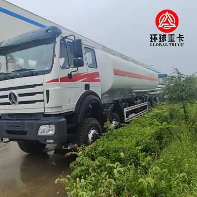 Beiben 8x8 35000L Fuel Tank Truck Heavy Duty Off Road Diesel Tanker Truck cho khai thác mỏ Congo