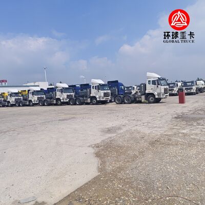 Xe đầu kéo HOWO NX 6x4 mới 100% 430HP tay lái nghịch, đầu kéo cho vận tải nặng