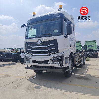 Hoàn toàn mới HOWO NX 6x4 430HP lái tay phải máy kéo xe tải Prime Mover cho Tanzania Logistics
