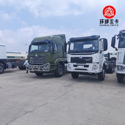 Hoàn toàn mới HOWO NX 6x4 430HP lái tay phải máy kéo xe tải Prime Mover cho Tanzania Logistics
