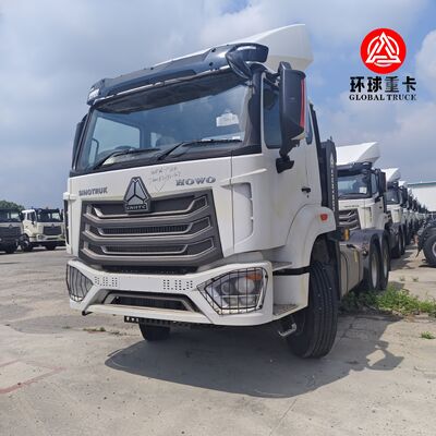 Hoàn toàn mới HOWO NX 6x4 430HP lái tay phải máy kéo xe tải Prime Mover cho Tanzania Logistics