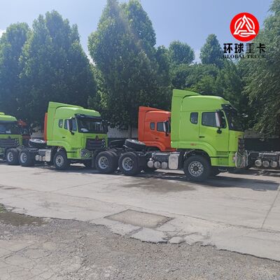 Sinotruk HOWO NX 430HP 6x4 cấu hình ổ đĩa Máy kéo hạng nặng Xe tải Prime Mover cho hậu cần quốc tế