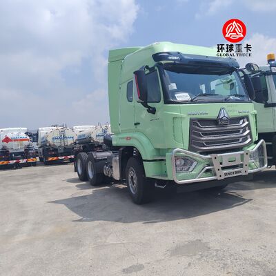 Đầu kéo Howo NX 6x4 mới 371HP Diesel Prime Mover cho vận tải logistics hạng nặng