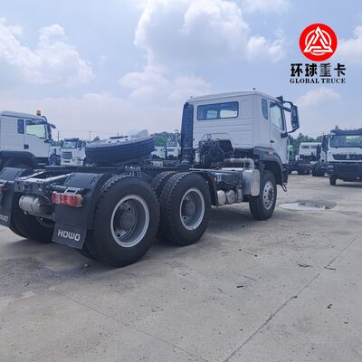 Đầu kéo Howo NX 6x4 mới 371HP Diesel Prime Mover cho vận tải logistics hạng nặng